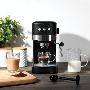 Kitchen Master Coffee Machine 1.2L - Black by Kitchen Master