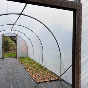 10ft Straight Sided Polytunnel Kit, Heavy Duty Professional Greenhouse by Direct Polytunnels