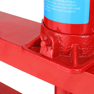 20 Ton Floor Standing Hydraulic Press Machine - Red by Livingandhome