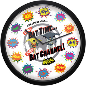 DC Batman BAT TIME Wall Clock - Multi by Batman