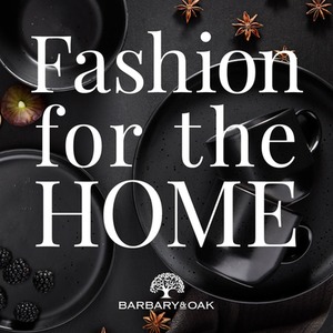 Luna 16 Piece Dinnerware Set - Black by Barbary and Oak