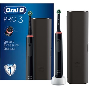Oral-B Pro 3 - 3500 - Black Electric Toothbrush - Black by Oral-B