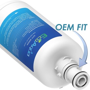EcoAqua EWF-8005A Instanta Compatible Fridge Water Filter Replacement - White by EcoAqua