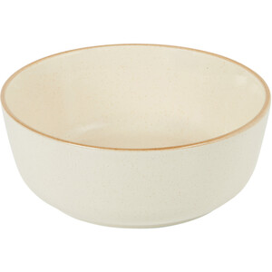 Sesame Speckle Stoneware Rice Bowl - Oatmeal and Sesame