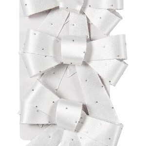 Pack of 4 Bows - White