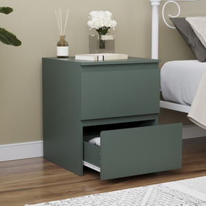 Denver Bedroom Set (2 Drawer Bedside, 4 Drawer Chest, 2 Door 2 Drawer Wardrobe) by Vida Designs
