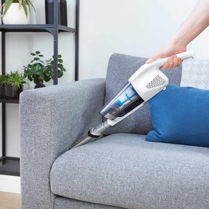 Vacmaster Joey Compact Cordless Upright Vacuum with detachable Handheld Cleaner - White by Vacmaster