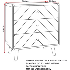 Dixie Trio Set - White/ Dusty Grey