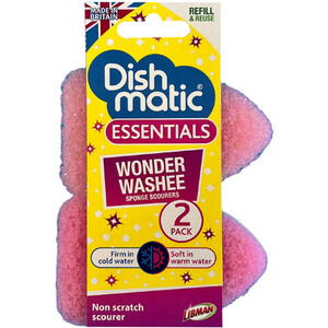 Pack of 2 Dishmatic Wonder Washee Refill by Dishmatic