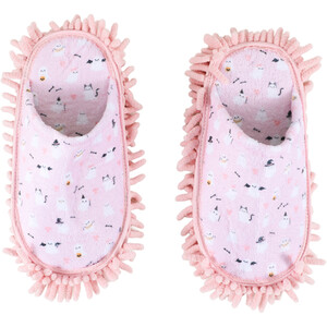 Ghost Chenille Slippers - Pink