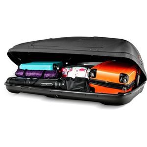 400L Cargo Box Waterproof Rooftop Cargo Carrier by Costway