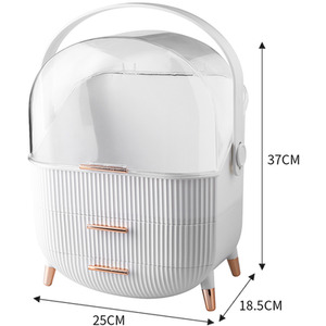 Luxurious Makeup Dustproof Organiser by Livingandhome