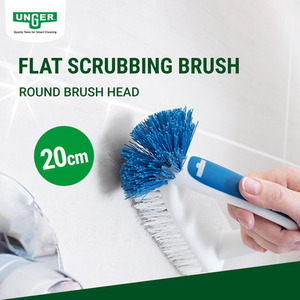 Flat Tile Cleaning Brush - Grey by Unger