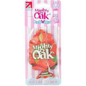 Mighty Oak Pick n Mix Air Freshener - Giant Strawberries by Mighty Oak
