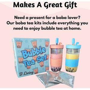 Bubble Tea Kit Boba Drink Set - Mixed by B Living