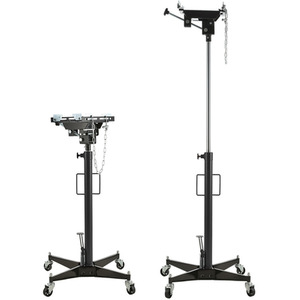 0.5 Ton High Lift Transmission Jack - Black by Livingandhome