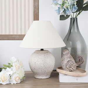 Sarah Table Lamp - Cream