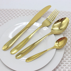 Cutlery Set - Gold Light by Glim & Glam