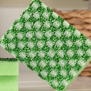 Pack of 2 Fairy Max Power Sponge Scourers - Green by Fairy