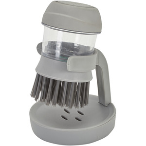 Dish Pot Brush With Soap Dispenser by Livingandhome