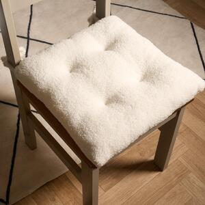 Pack of Boucle Dining Chair Seat Pads by OHS