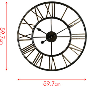 Brush Bronze Metal Clock - Brush Bronze by Audlee