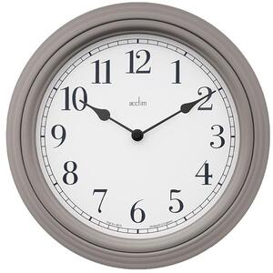 Devonshire Moden Country Style Wall Clock - Grey by Acctim
