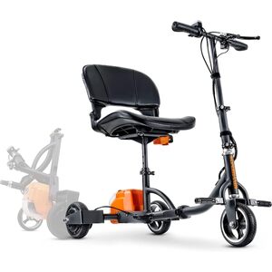Mobility Scooter 3 Wheel Folding Long Range - Orange by SuperHandy