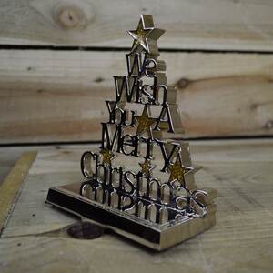 Silver Christmas Stocking Hanger Choice of Song by Samuel Alexander