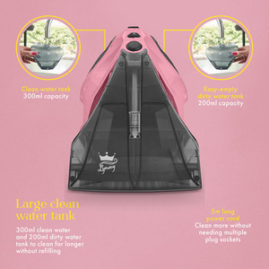 TV's Lynsey Queen of Clean Handheld Carpet Cleaner - Pink by Swan