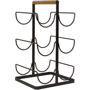 Malmo Wine Rack - Black