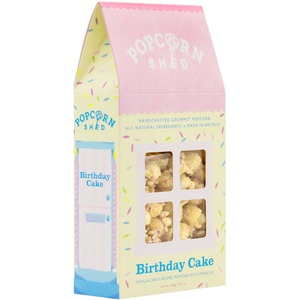 Birthday Cake Gourmet Popcorn Shed - Multicolour by Popcorn Shed
