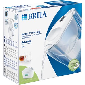 Brita Aluna 2.4L Water Filter Jug - White by Brita