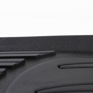 Heavy Duty Lipped Universal Rubber Car Mat - Black by JVL