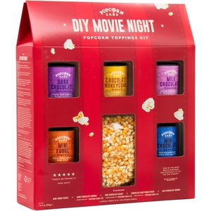 DIY Movie Night Popcorn Toppings Kit - Red by Popcorn Shed