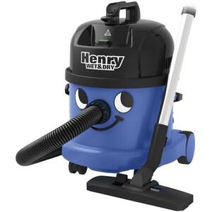 Henry Wet Dry Bagged Cylinder Vacuum Cleaner - Blue by Henry