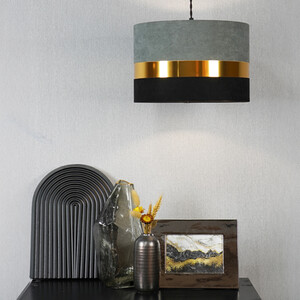 Maddox Shade - Grey, Gold and Black