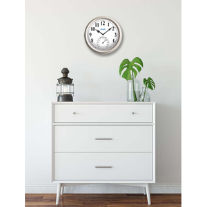 Pololio Wall Clock with Thermometer by Audlee