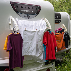 Balcondry Portable Clothes Airer - White by Balcondry