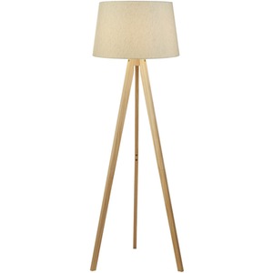 Gallon Tripod Floor Lamp - Brown by Lighting Collection
