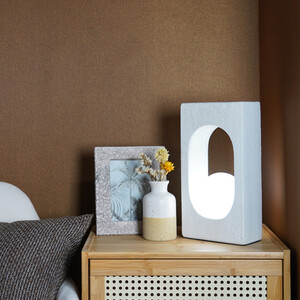Nuri Table Lamp - Taupe