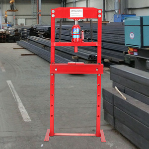 20 Ton Floor Standing Hydraulic Press Machine - Red by Livingandhome