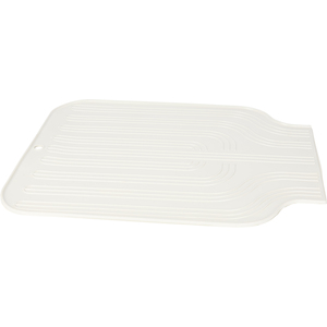 KitchenCraft Rubber Draining Board Mat - White by KitchenCraft