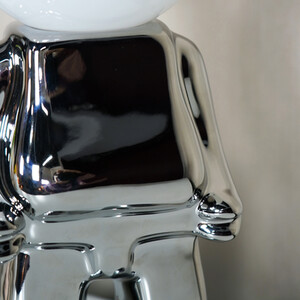 Astronaut Table Lamp - Silver