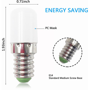 1.8W LED Mini Bulb E14, 6500K - White / 6 by ExtraStar