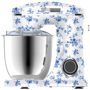 Laura Ashley 4.5L Stand Mixer China Rose - Blue by VQ