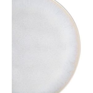 White Textured Plate - White / Dinner Plate