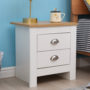 HMD 3 Pieces Wooden Bedroom Set-White or Grey by HMD Furniture