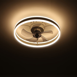 LED Ring Design Ceiling Fan Light by Livingandhome