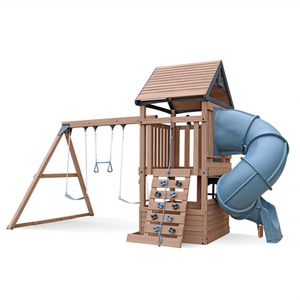 Maple Ridge Climbing Frame - Brown by Gorilla Play